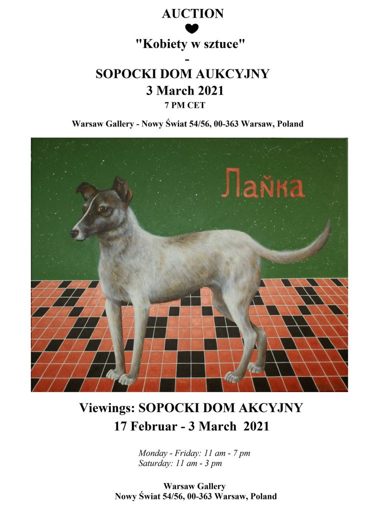 „ŁAJKA” – KOBIETY W SZTUCE – SOPOCKI DOM AUKCYJNY