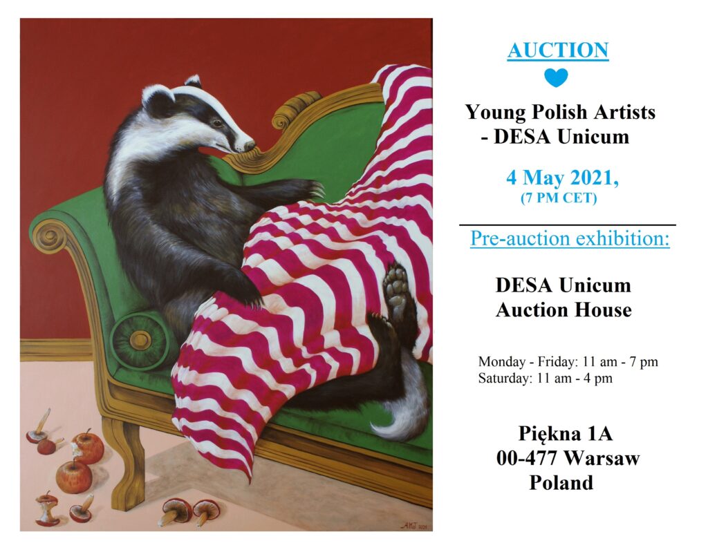 „Sen Borsuka” – YOUNG POLISH ARTISTS – DESA UNICUM