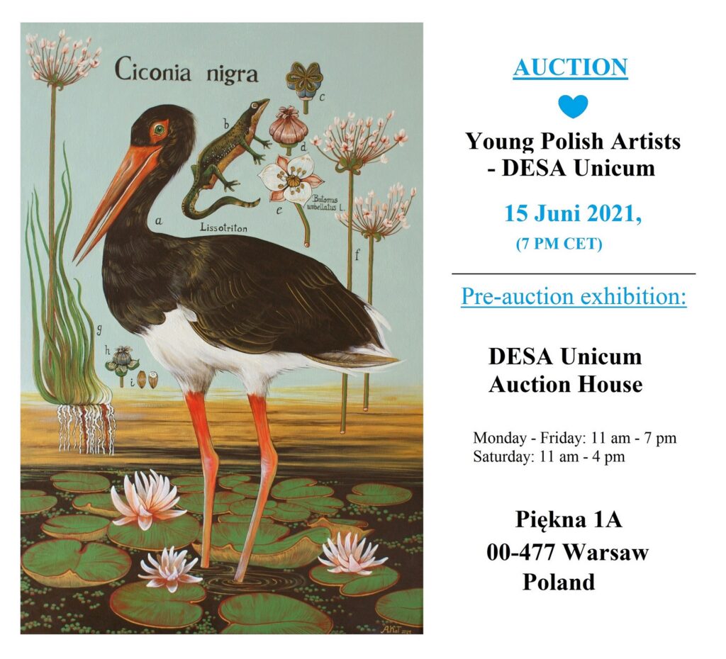 „Ciconia nigra” – YOUNG POLISH ARTISTS – DESA UNICUM