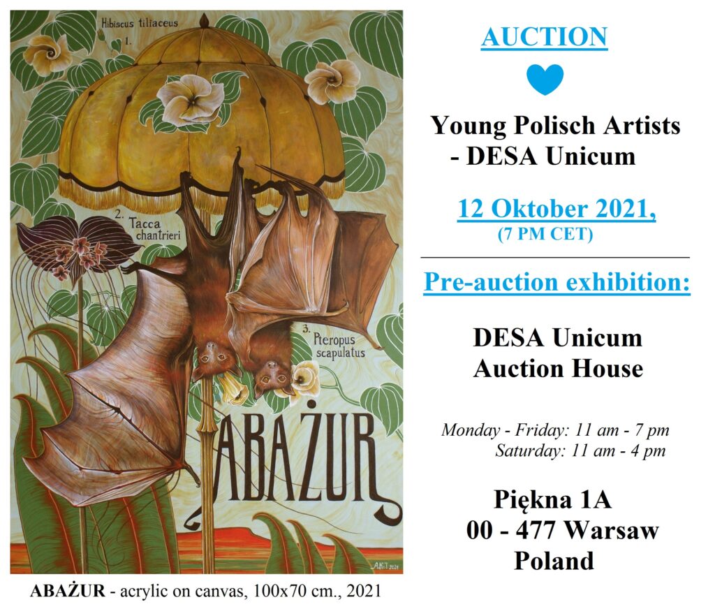 „ABAŻUR” – YOUNG POLISH ARTISTS – DESA UNICUM