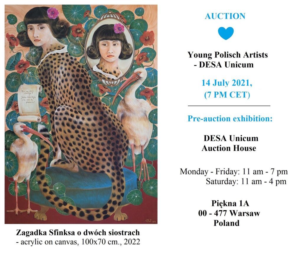 „ZAGADKA SFINKSA O DWÓCH SIOSTRACH” – YOUNG POLISH ARTISTS – DESA UNICUM