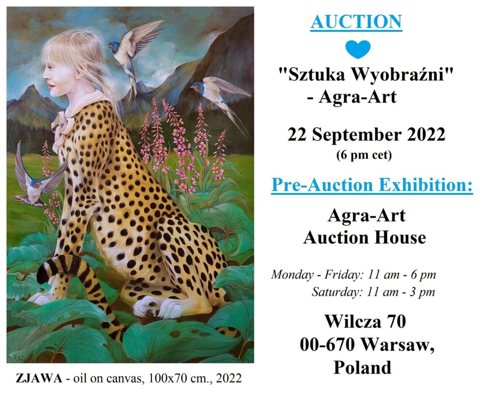 „ZJAWA” – AUKCJA „SZTUKA WYOBRAŹNI”  – AGRA-ART (Warsaw)