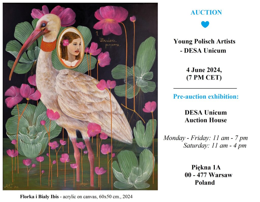 „Florka i Biały Ibis” – YOUNG POLISH ARTISTS – DESA Unicum