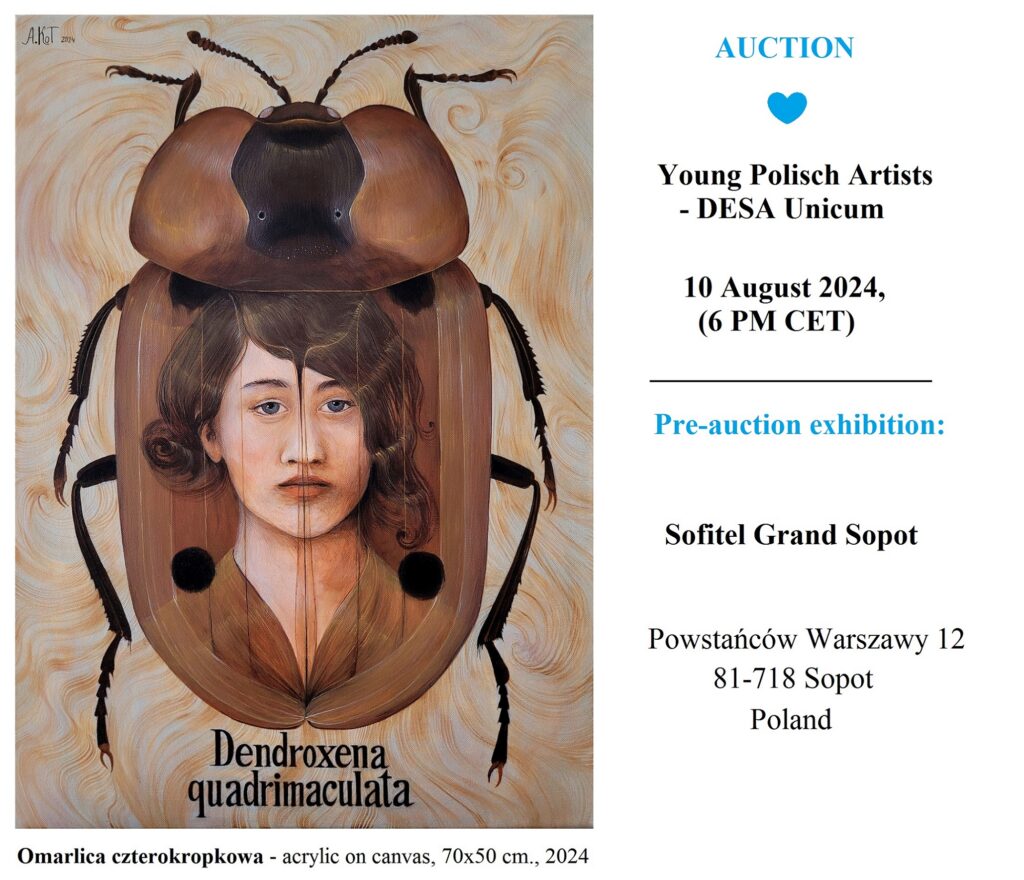 „Omarlica czterokropkowa” – YOUNG POLISH ARTISTS – DESA UNICUM (Sopot)