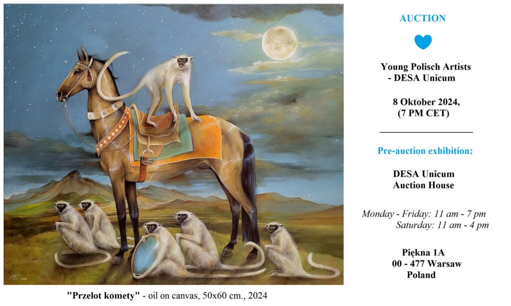 „Przelot komety” – YOUNG POLISH ARTISTS – DESA UNICUM