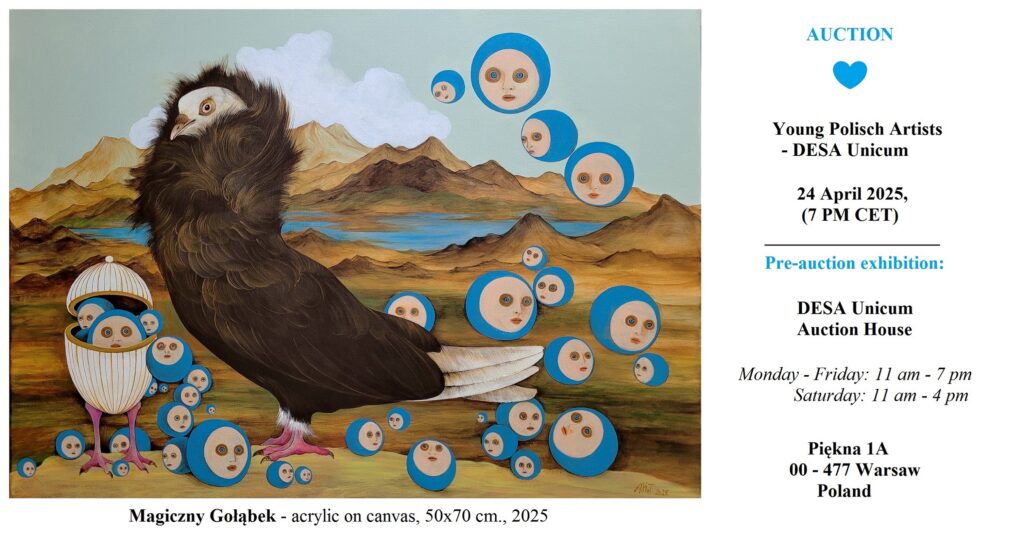 „Magiczny Gołąbek” – YOUNG POLISH ARTISTS – DESA Unicum