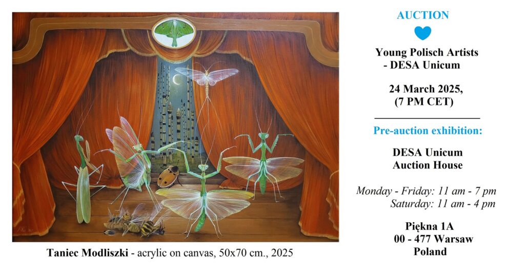 „Taniec Modliszki” – YOUNG POLISH ARTISTS – Desa Unicum