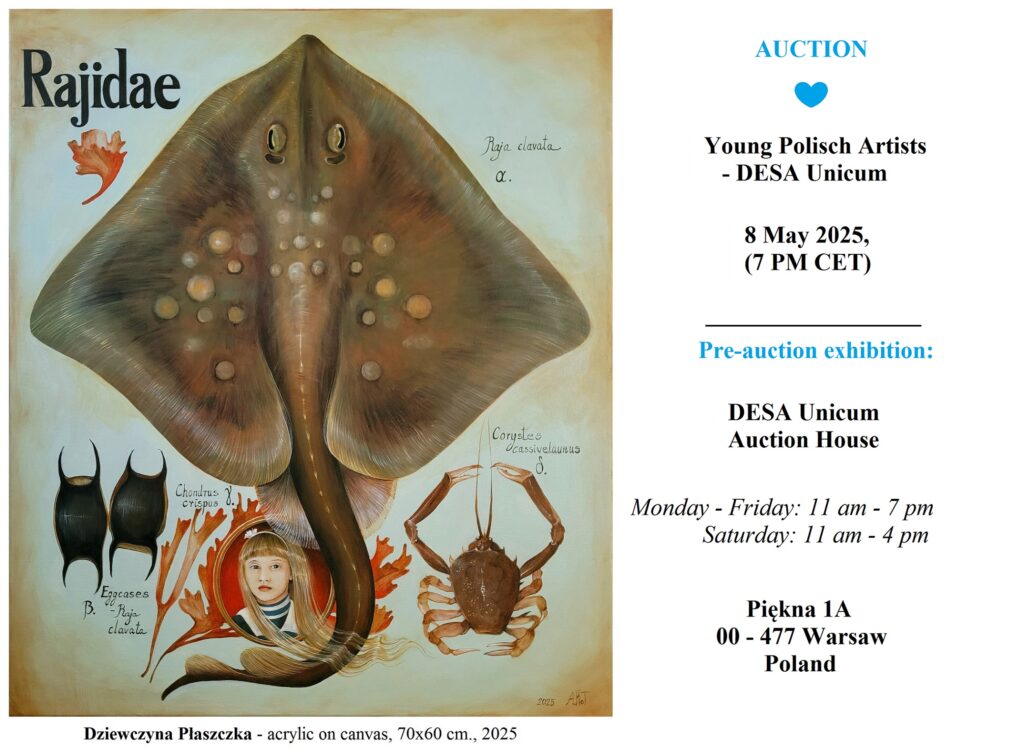 „Dziewczyna Płaszczka” – YOUNG POLISH ARTISTS – DESA Unicum