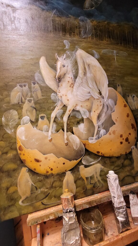 ” Narodziny Pegaza ” …