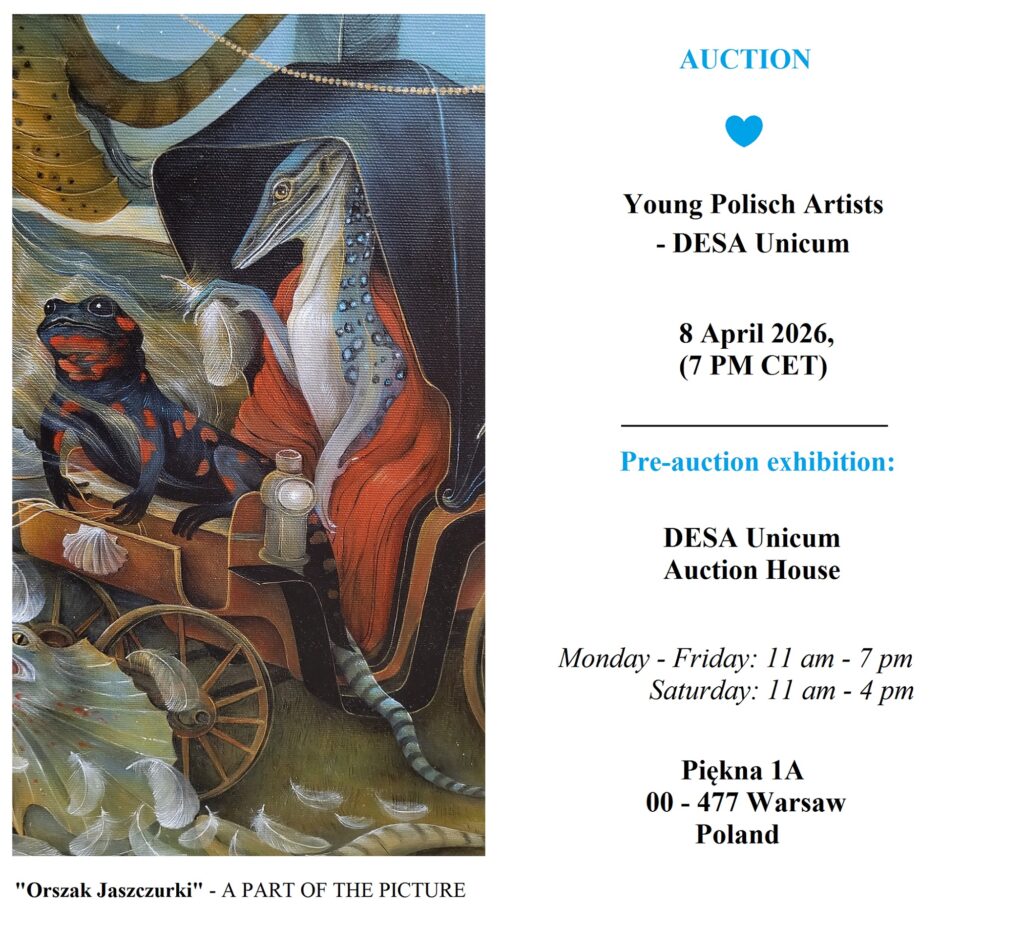 „Orszak Jaszczurki” – YOUNG POLISH ARTISTS – DESA Unicm