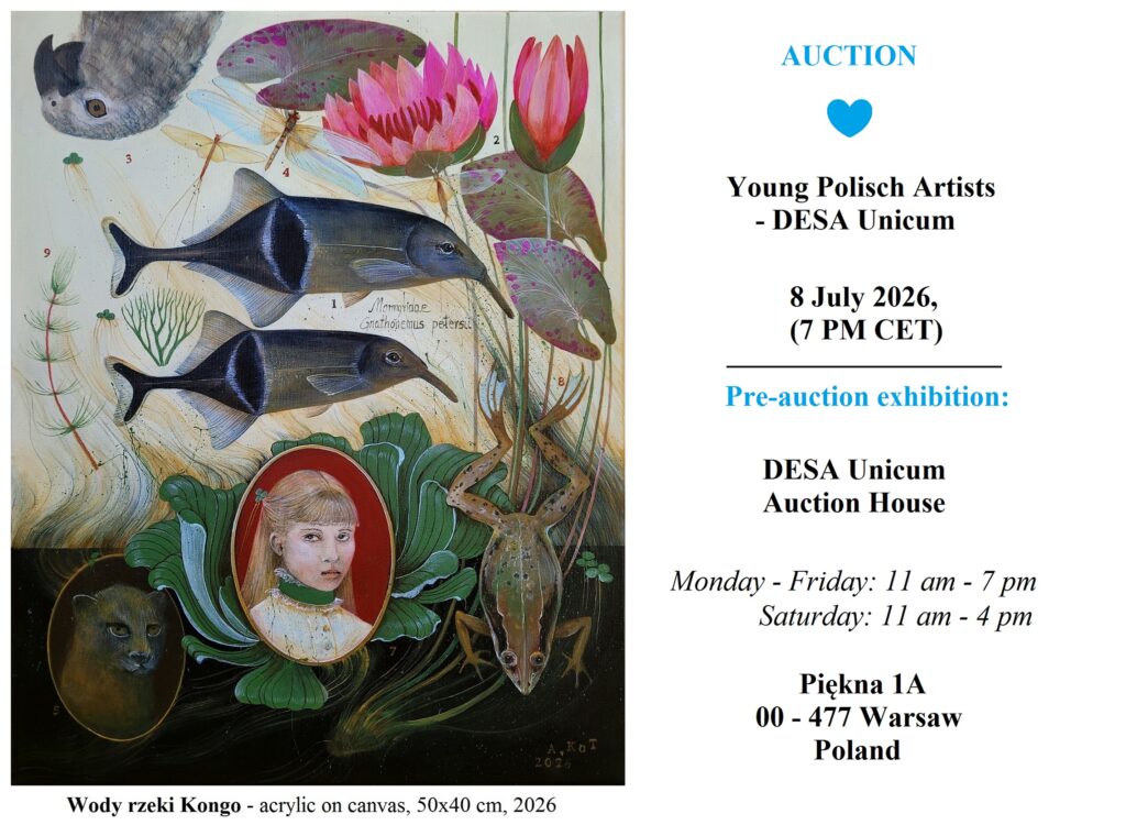 „WODY RZEKI KONGO” – Young Polish Artists – DESA Unicum
